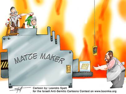Leandro Spett Anti-Semitic Cartoons Contest  Gilad Atzmon