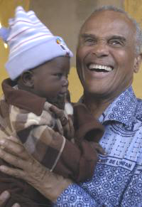 Harry Belafonte Wolf BLITZER